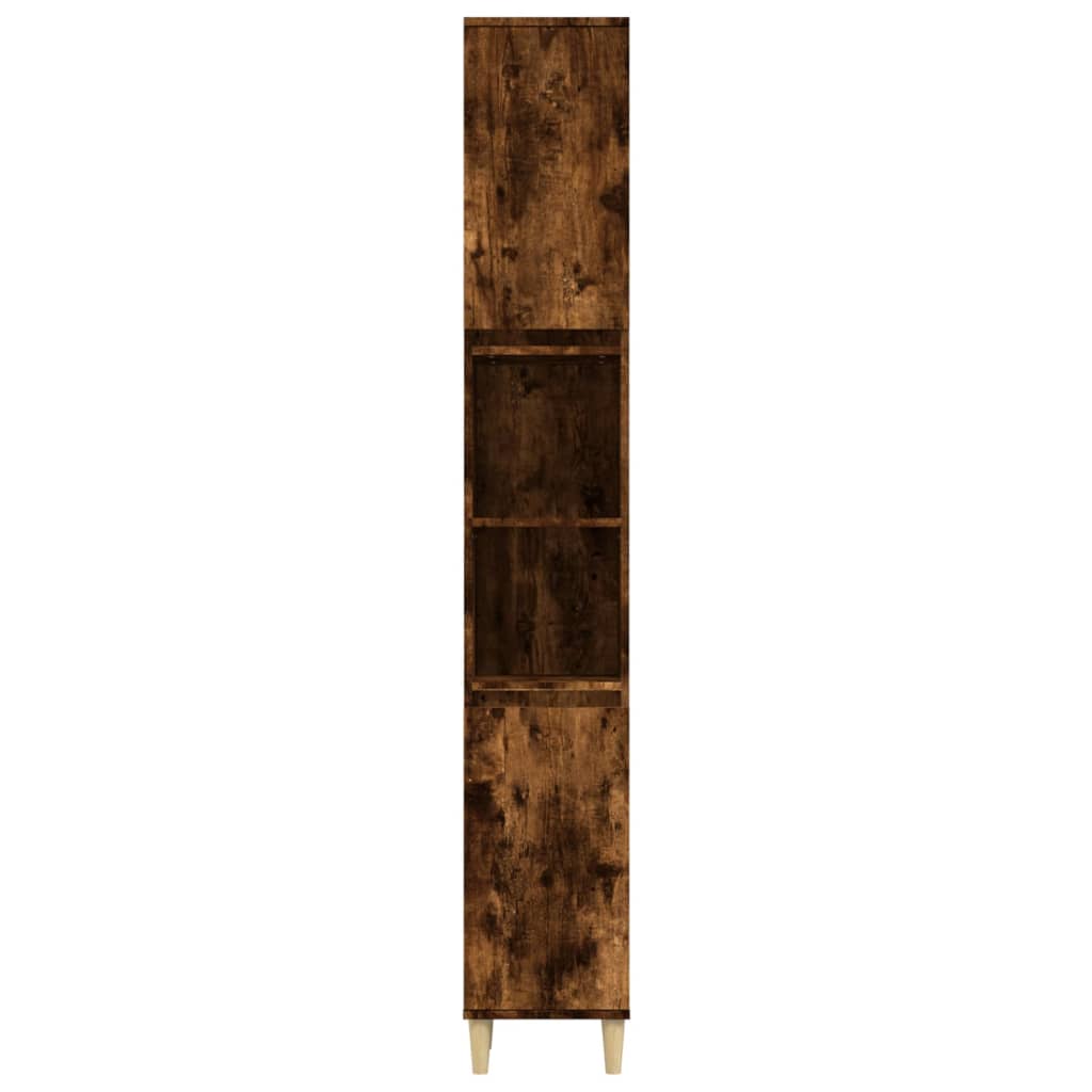 Pure White Engineered Wood Vanity Organizer for Bathrooms