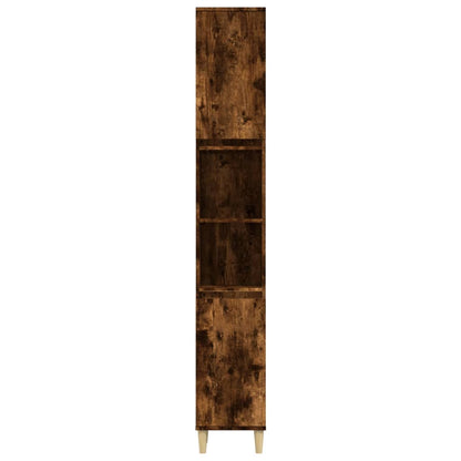 Pure White Engineered Wood Vanity Organizer for Bathrooms