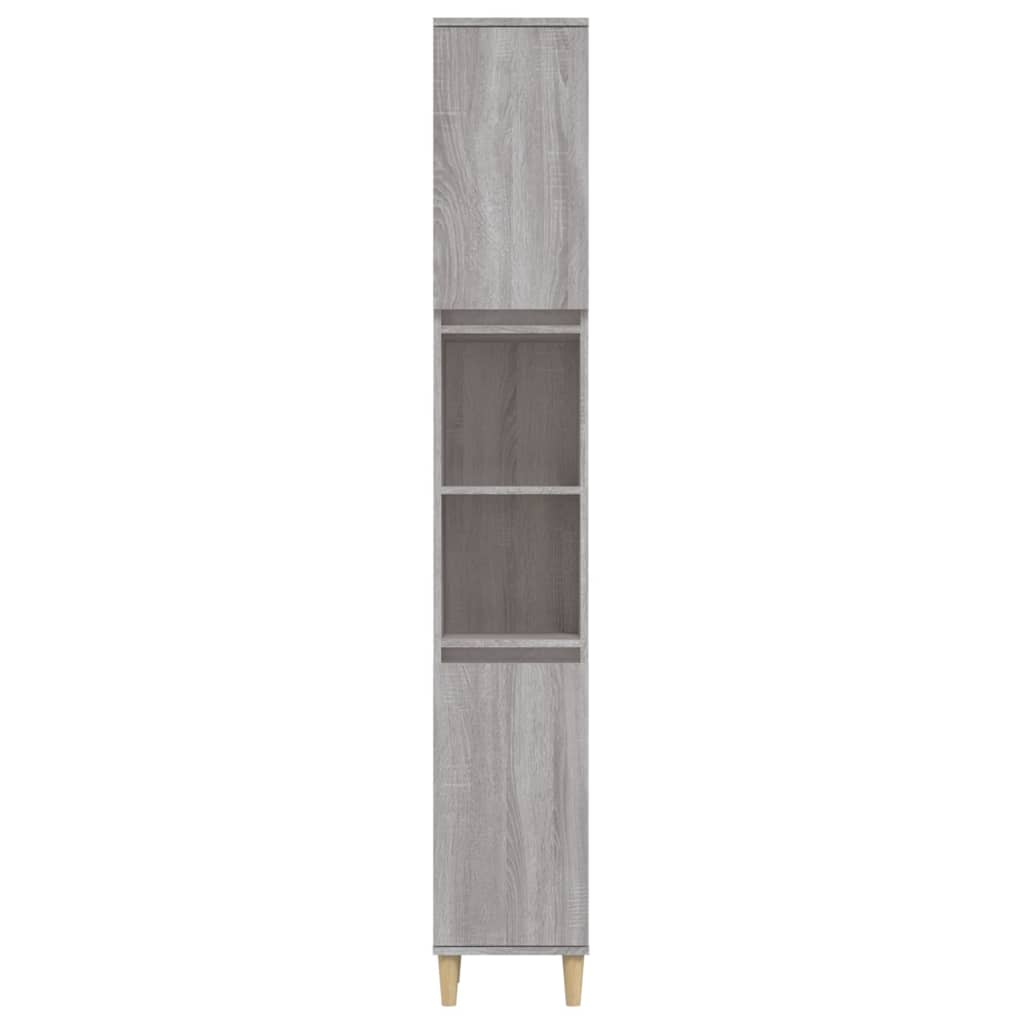 Pure White Engineered Wood Vanity Organizer for Bathrooms