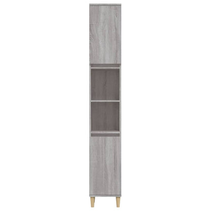 Pure White Engineered Wood Vanity Organizer for Bathrooms