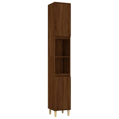 Pure White Engineered Wood Vanity Organizer for Bathrooms