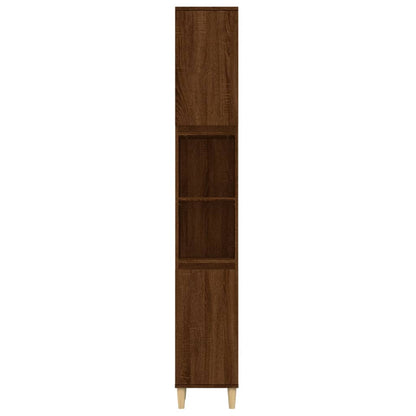 Pure White Engineered Wood Vanity Organizer for Bathrooms