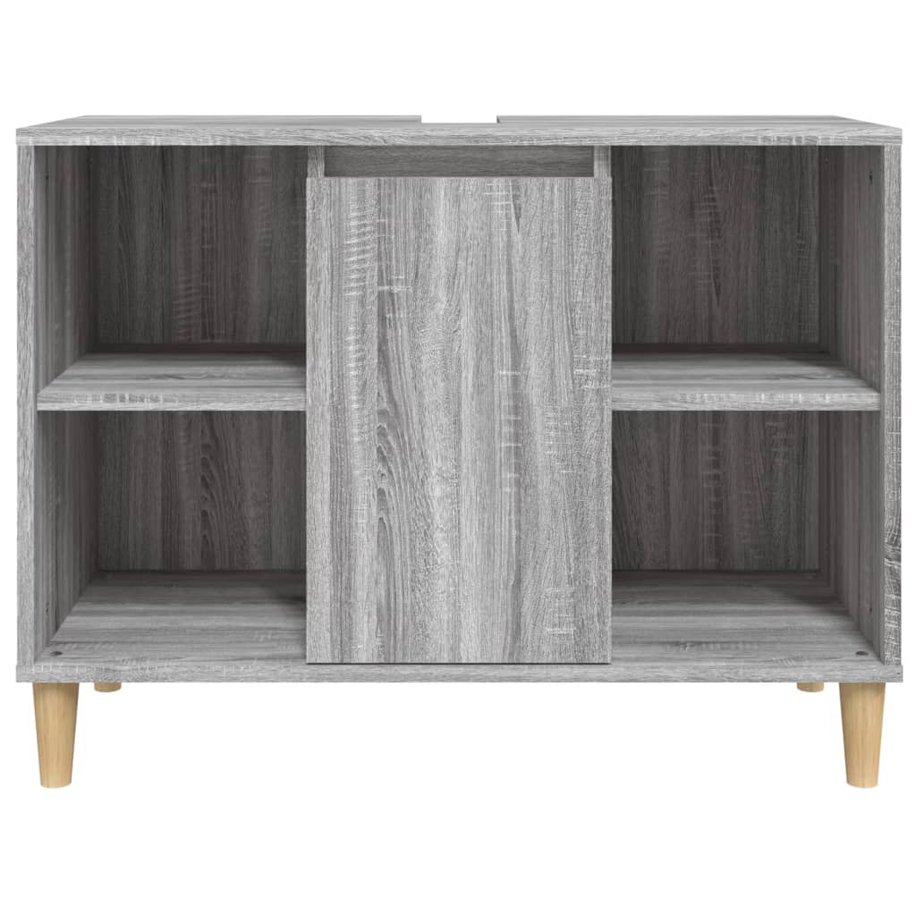 Crafted Vanity Storage Engineered Wood Cabinet White
