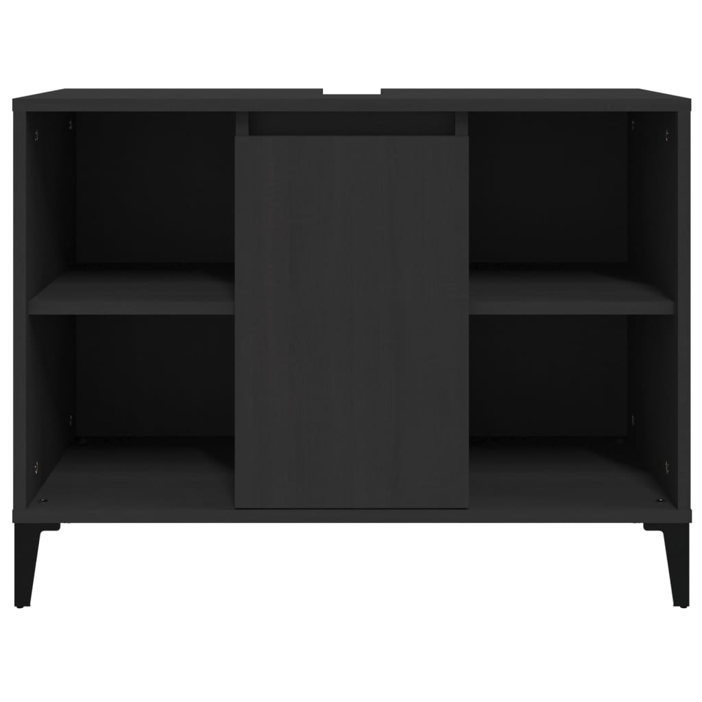 White Tinted Engineered Wooden Basin Organizer
