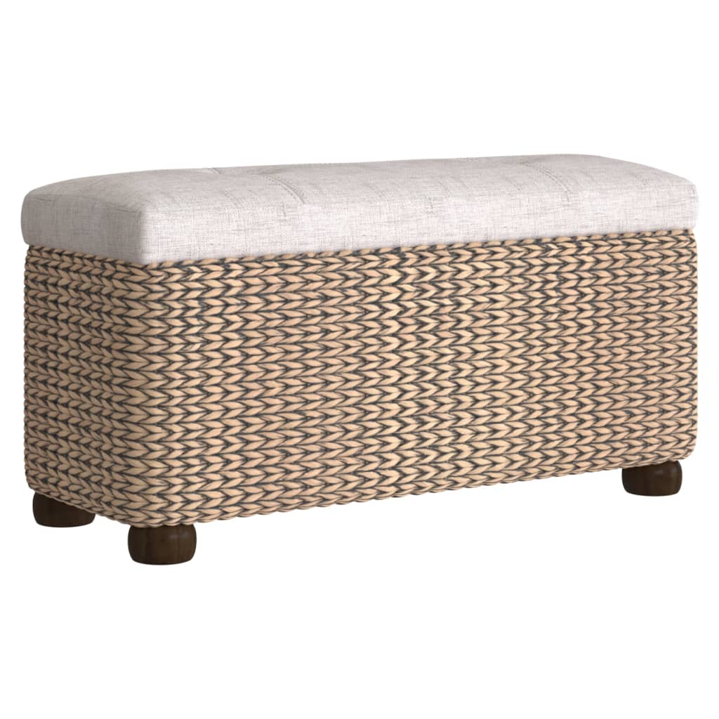 Twin Cattail Storage Benches with Cushions