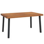 Elevate Your Outdoors: Solid Wood Acacia Garden Table