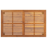 Elevate Your Outdoors: Solid Wood Acacia Garden Table