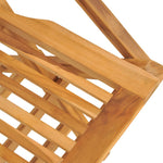 4-Piece Teak Wood Folding Garden Chair Set