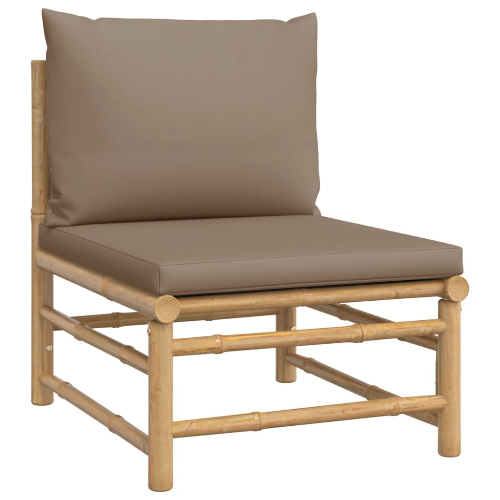 Contemporary 3 Piece Garden Lounge Set Patio Setup Urban Style 