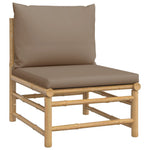Contemporary 3 Piece Garden Lounge Set Patio Setup Urban Style