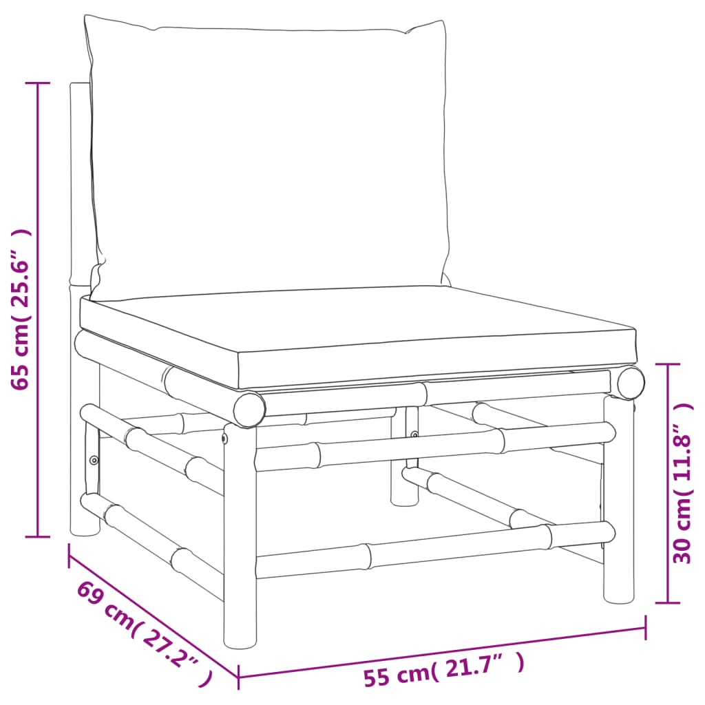 Versatile 3 Piece Garden Lounge Set Relaxing Seating Outdoor Living 