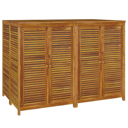 Solid Acacia Wood Garden Storage Box
