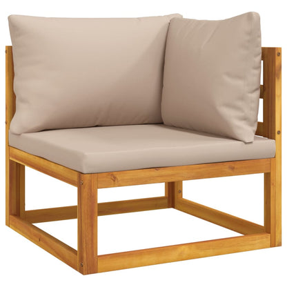 7-Piece Solid Wood Garden Lounge Set
