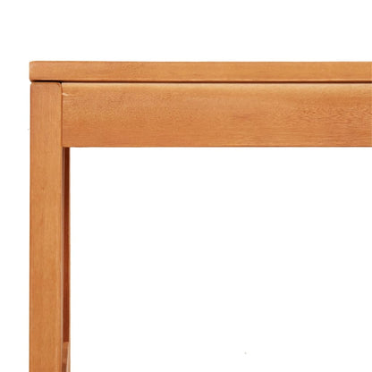Nature's Retreat: Solid Wood Eucalyptus Garden Bench - 110×35×45cm