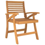 Natural Elegance: 2/3-Piece Solid Wood Acacia Garden Chairs