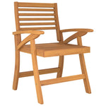 Natural Elegance: 2/3-Piece Solid Wood Acacia Garden Chairs