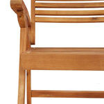 Natural Elegance: 2/3-Piece Solid Wood Acacia Garden Chairs