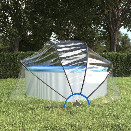 Circular Pool Sanctuary: PVC Round Pool Dome for Year-Round Enjoyment