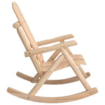 Spruce Wood Garden Rocking Chair