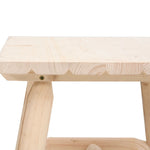 Spruce Wood Side Table