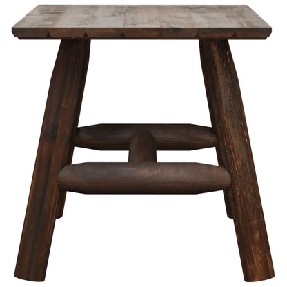 Elegant Spruce Wood Side Table