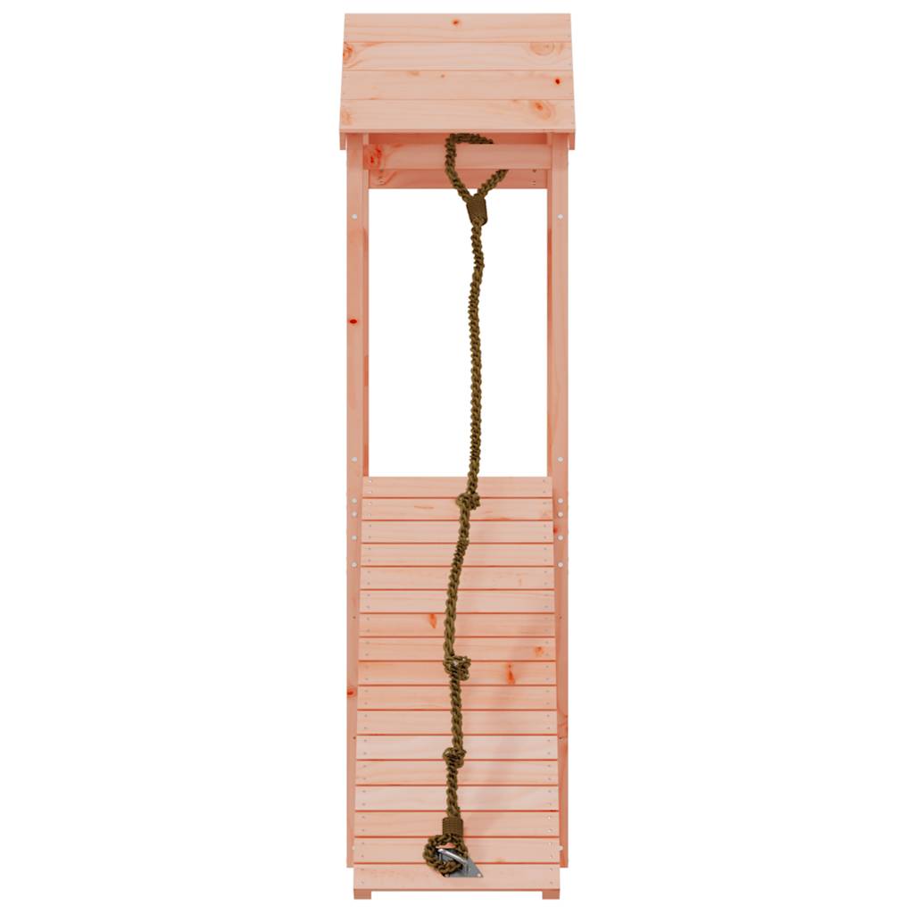 Woodland Explorer: The Ultimate Playhouse with Climbing Wall