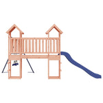 Woodland Adventure: Deluxe Playhouse with Slide and Swings