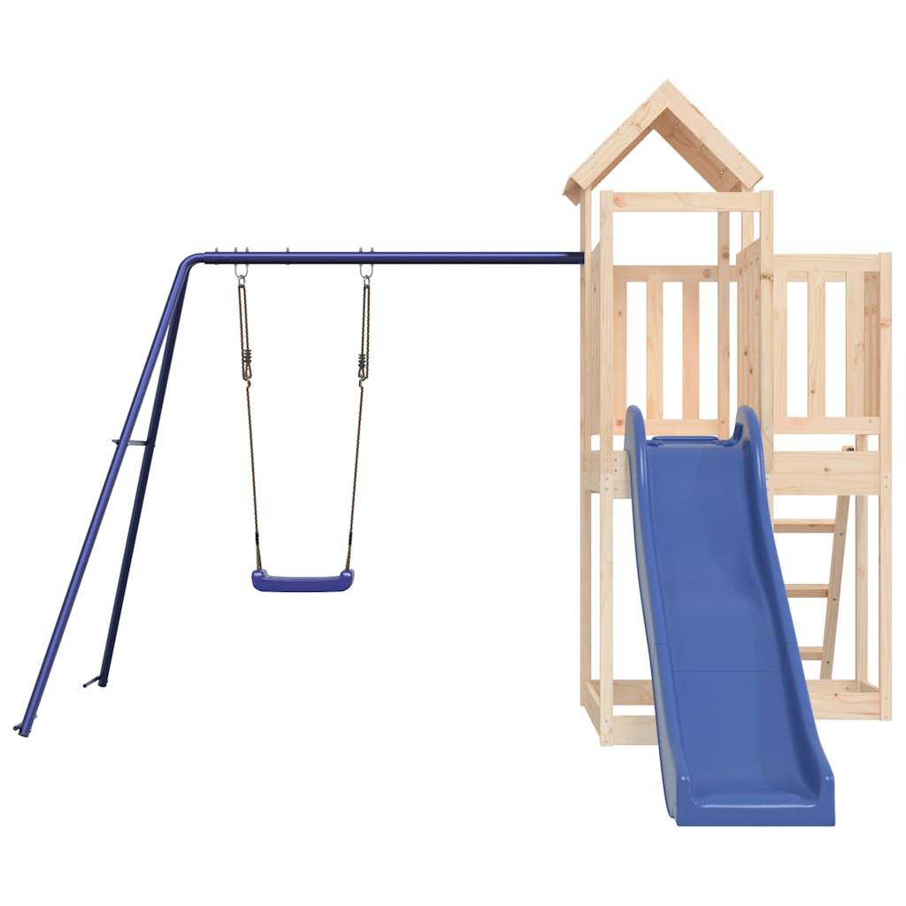 Pine Wood Playland: Slide, Swing, and Soar