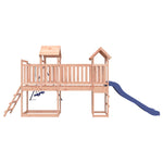 Woodland Adventures: Deluxe Playhouse with Slide and Swings