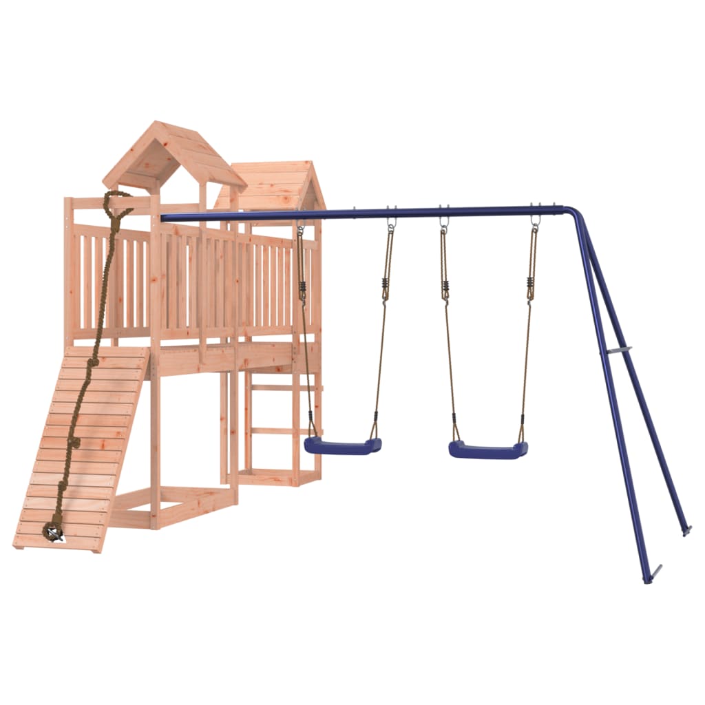 Adventure Climbing Wall Swings Playhouse crafted from Solid Douglas Wood