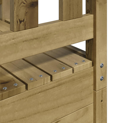 Kids Outdoor Play Tower Pinewood | HomeAndLiving - 6