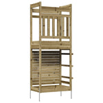 Kids Outdoor Play Tower Pinewood | HomeAndLiving