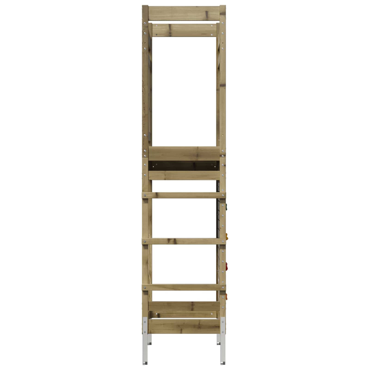 Kids Outdoor Play Tower Pinewood | HomeAndLiving - 4
