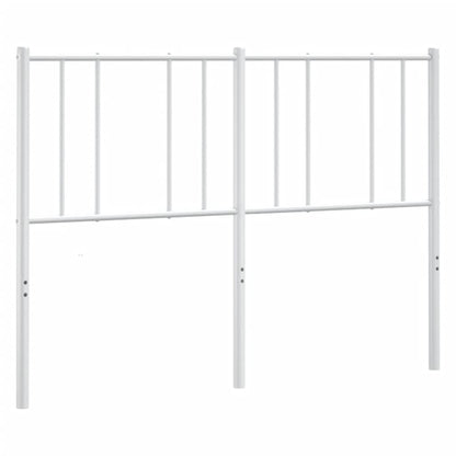 Elegant White Metal Headboard