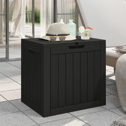 Black Polypropylene Garden Storage Box