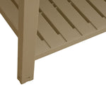 Garden Raised Bed Light Brown Polypropylene