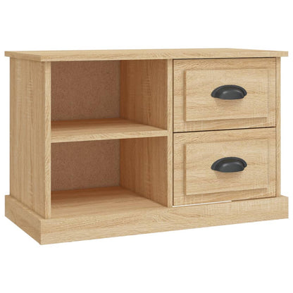 Sleek and Stylish Engineered Wood TV Stand in White Finish