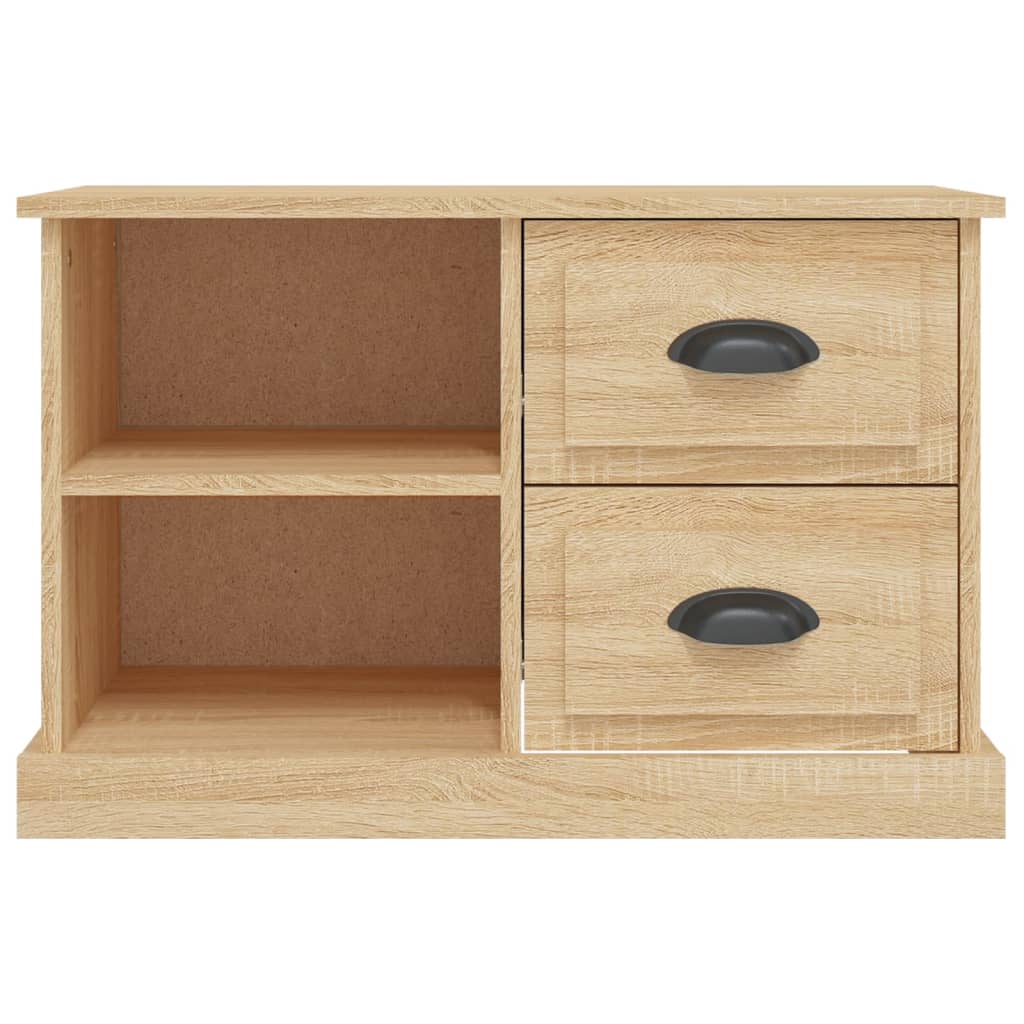 Sleek and Stylish Engineered Wood TV Stand in White Finish