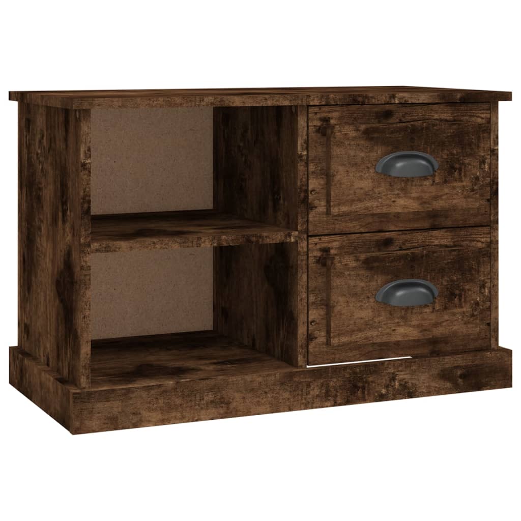 Sleek and Stylish Engineered Wood TV Stand in White Finish