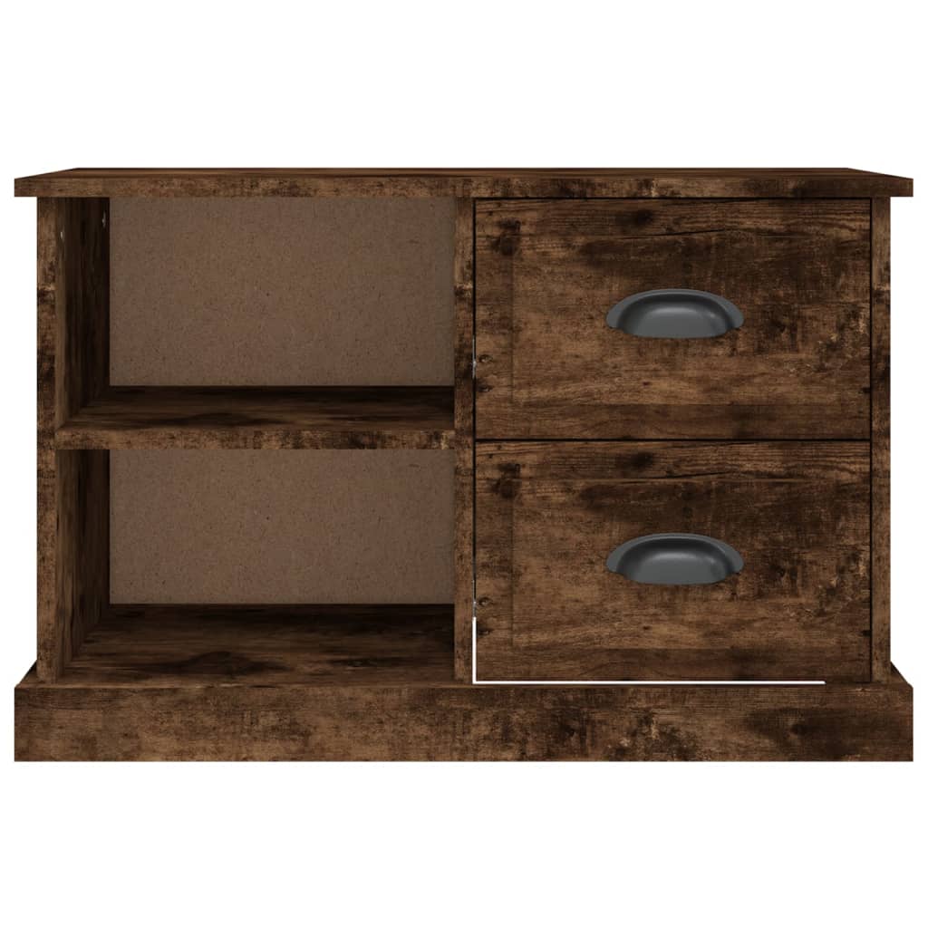Sleek and Stylish Engineered Wood TV Stand in White Finish