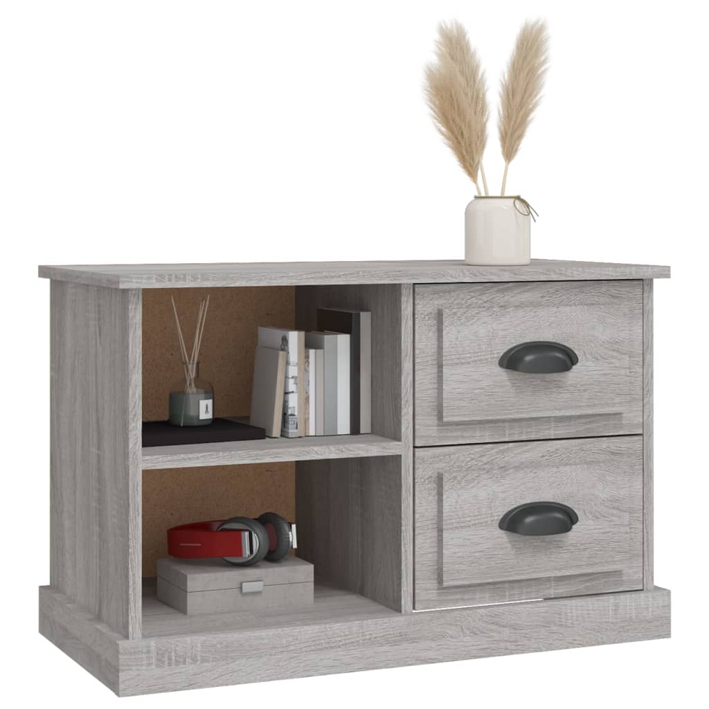 Sleek and Stylish Engineered Wood TV Stand in White Finish