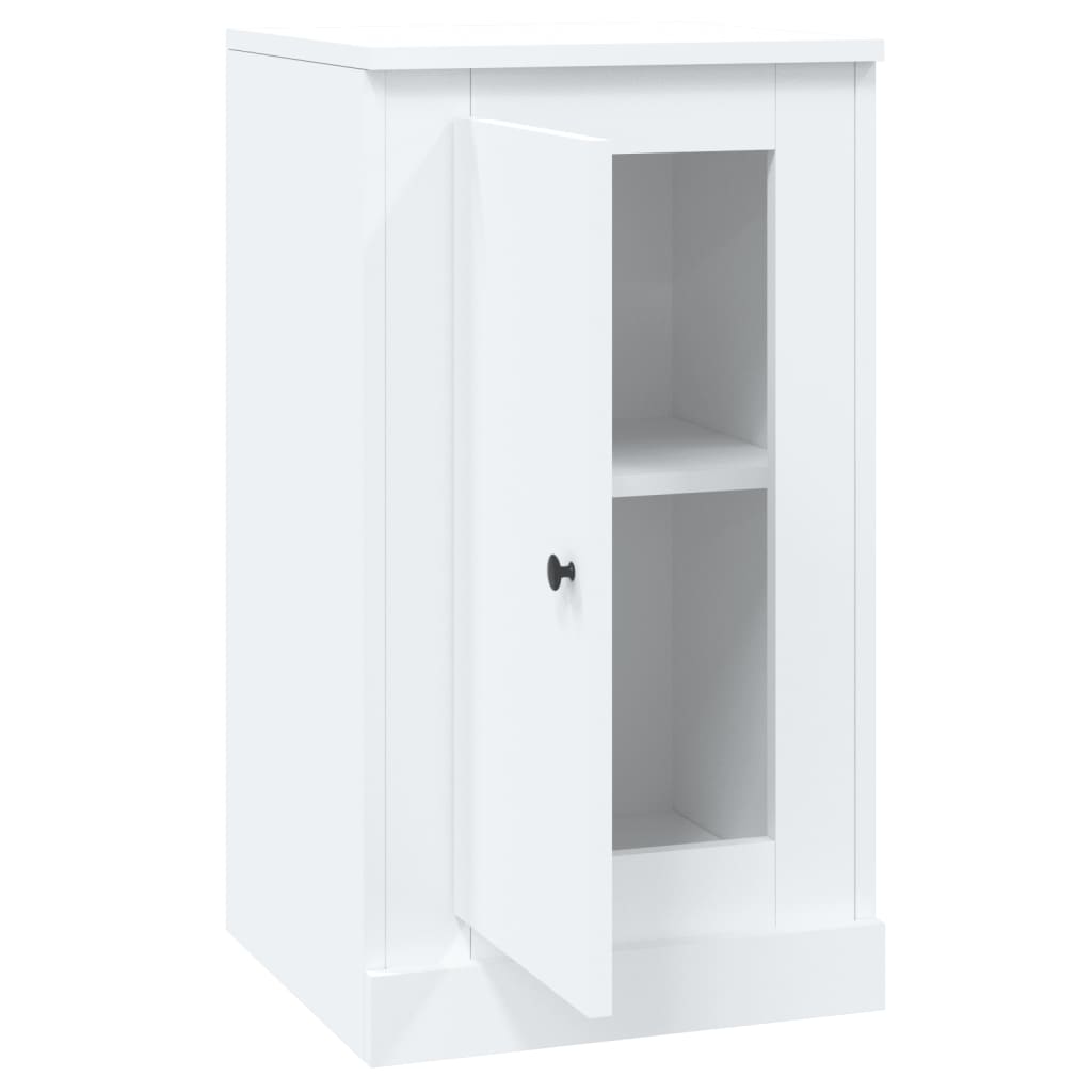 White Elegance: Modern Engineered Wood Sideboard
