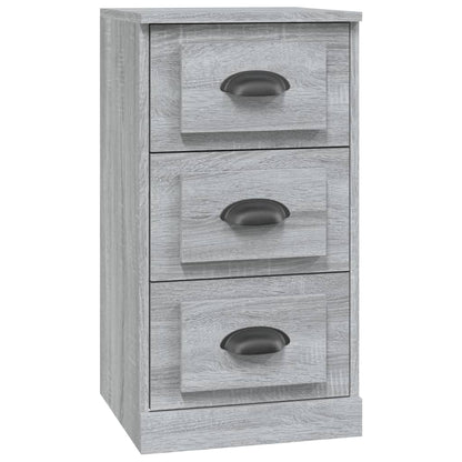 Elegant White Engineered Wood Sideboard - 36×35.5×67.5cm