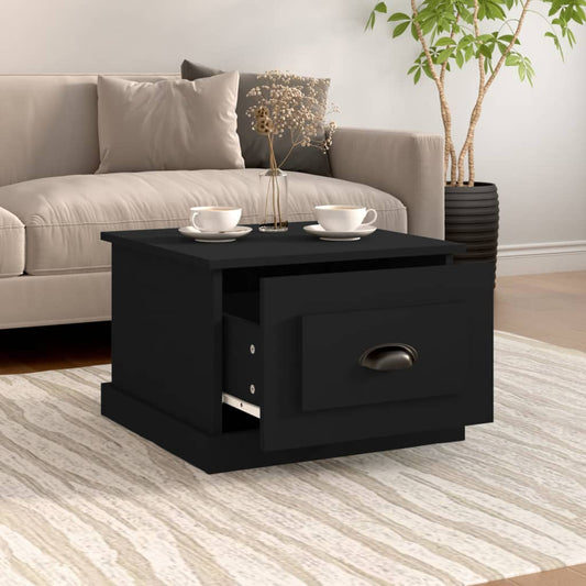 Sleek Simplicity: White Engineered Wood Coffee Table for Modern Living
