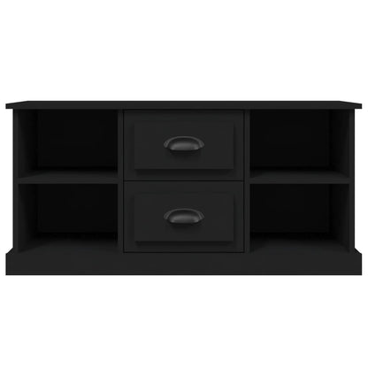 Elegantly Minimalist White Engineered Wood TV Cabinet