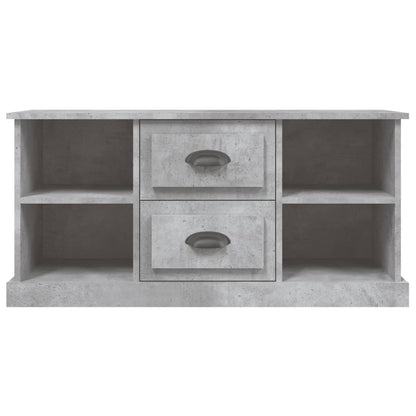 Elegantly Minimalist White Engineered Wood TV Cabinet