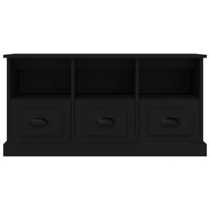 Modern White Engineered Wood TV Cabinet