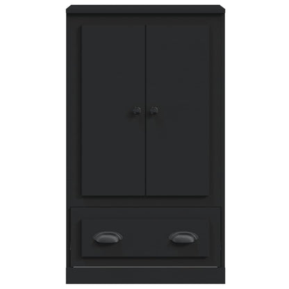 Sleek White Highboard in Engineered Wood