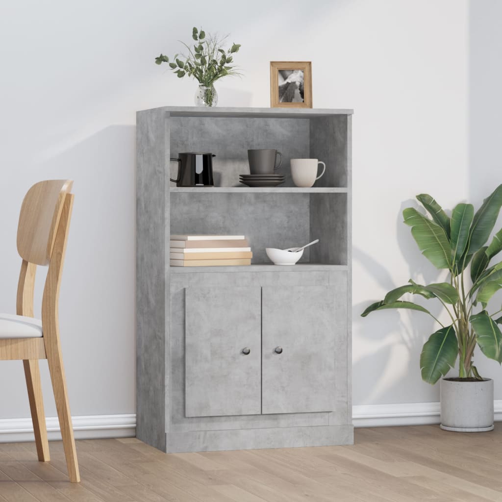 Modern Engineered Wood Highboard