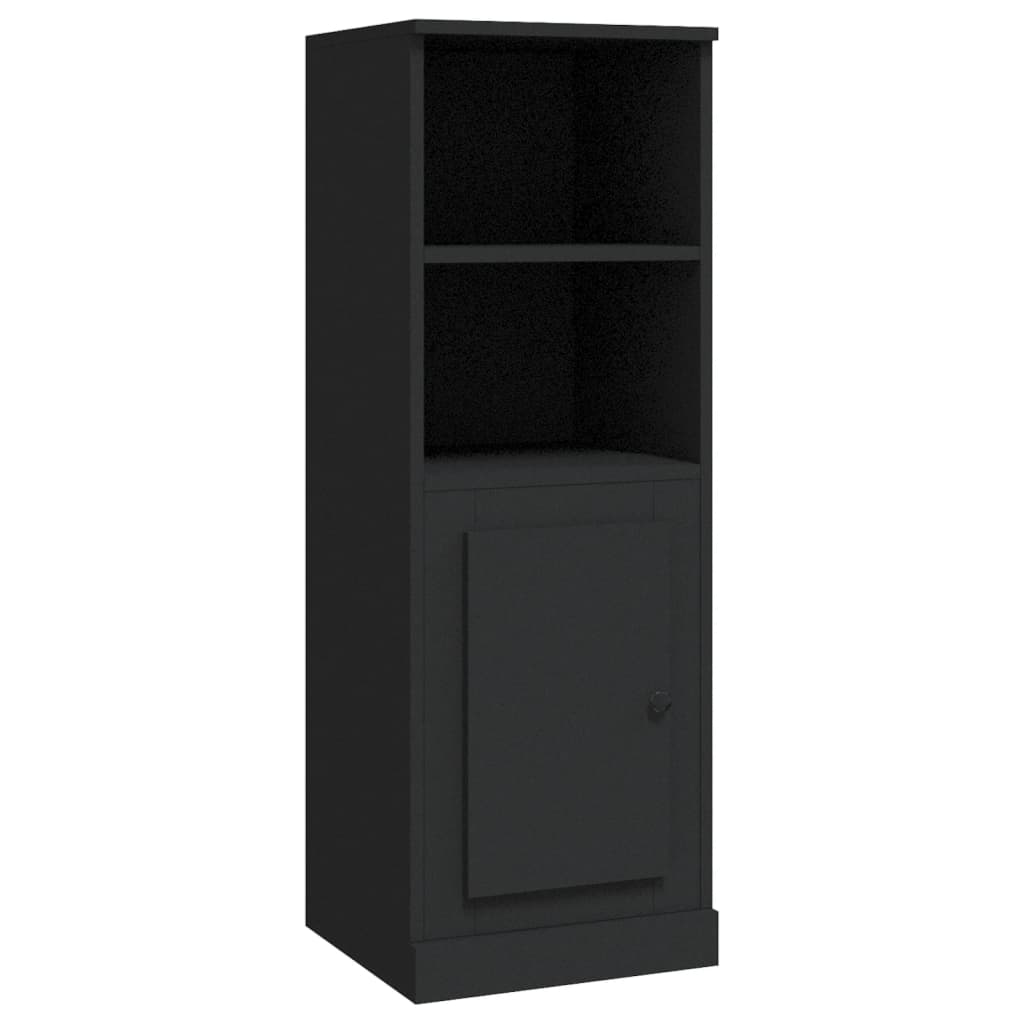 Modern White Highboard in Engineered Wood